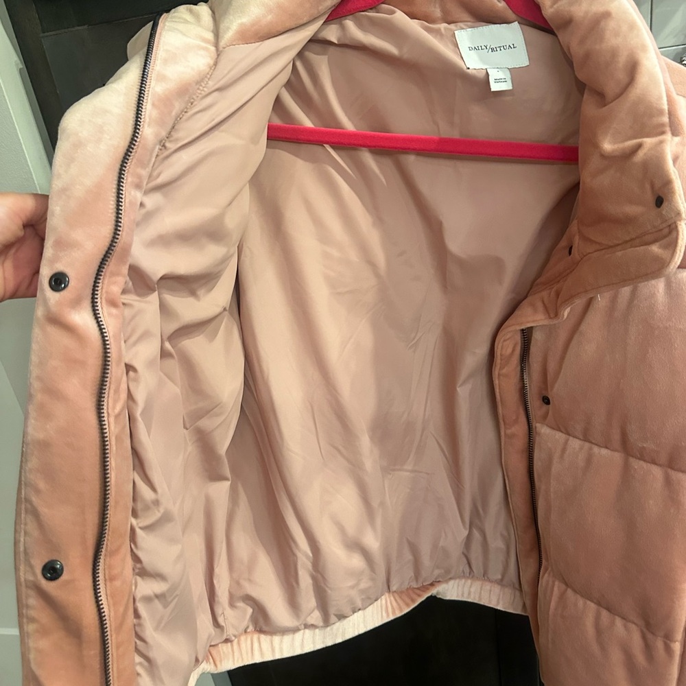 Daily Ritual Blush Pink Jacket - Picture 4 of 5
